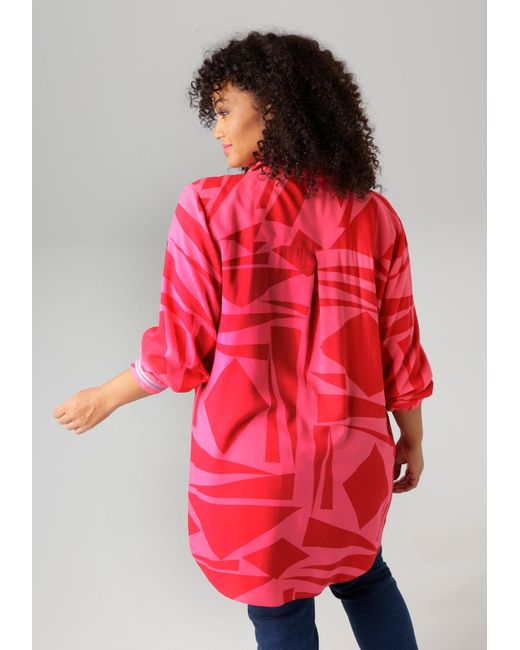 Aniston Red Bluse