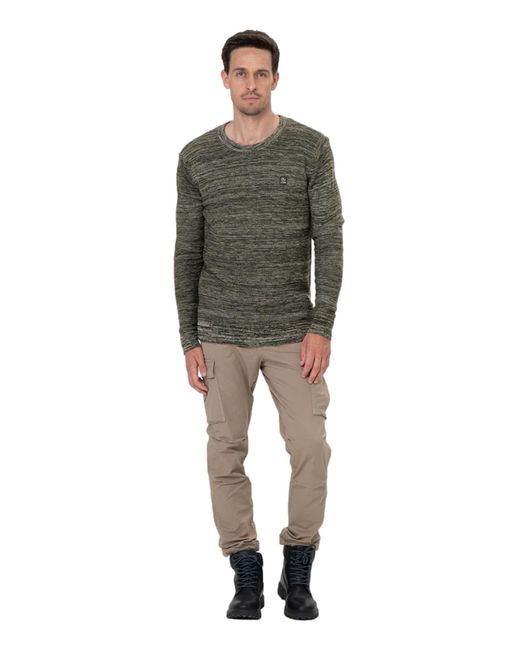 Key Largo Pullover Calgary in Green für Herren