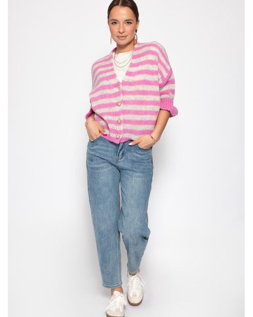 SassyClassy Pink Strickjacke