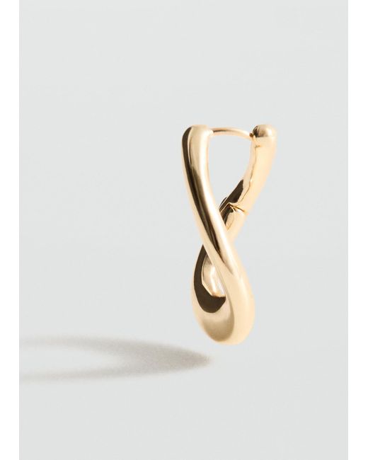 Mango Metallic Ohrringe Lucia