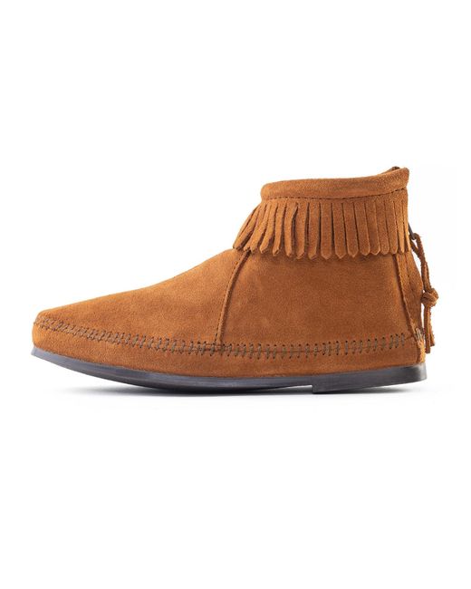 Minnetonka Brown Stiflette