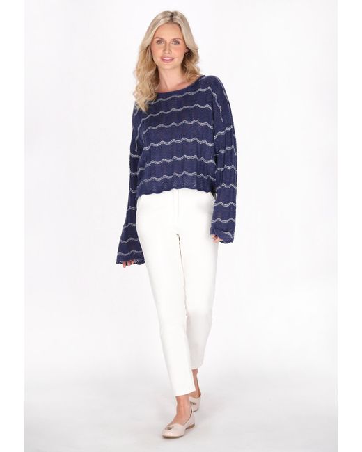 Usha Blue Pullover