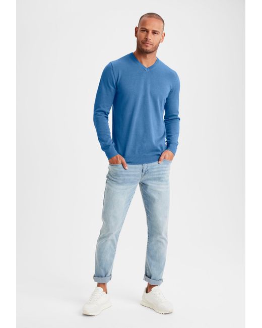H.i.s. Pullover in Blue für Herren