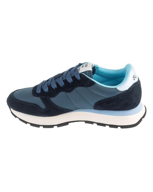 Sun 68 Blue Sneaker Low Ally Solid