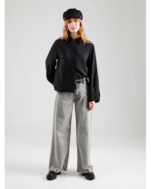 SELECTED Black Bluse Slfamara