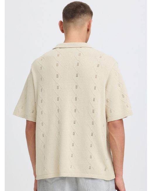 Solid Poloshirt Sdudell in White für Herren