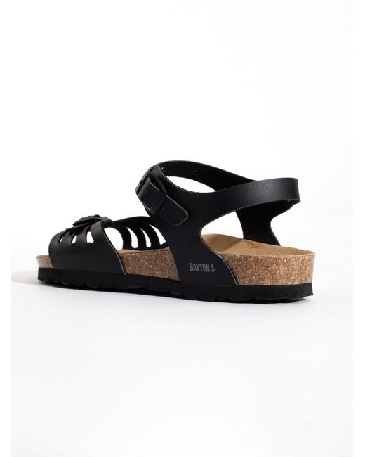 Bayton Black Sandale Eos