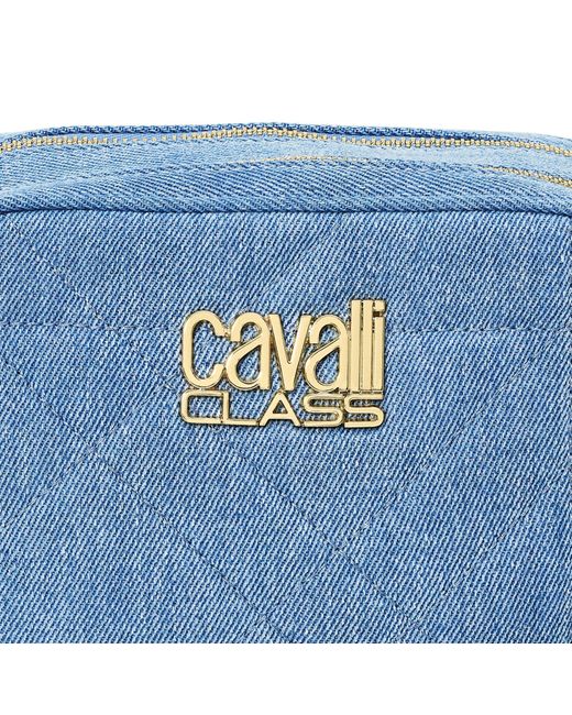 Roberto Cavalli Blue Umhängetasche Cinzia