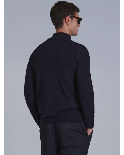 Lufian Pullover Stavan in Blue für Herren