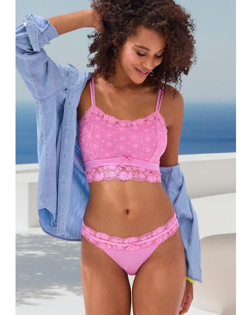 Vivance by Lascana Pink String