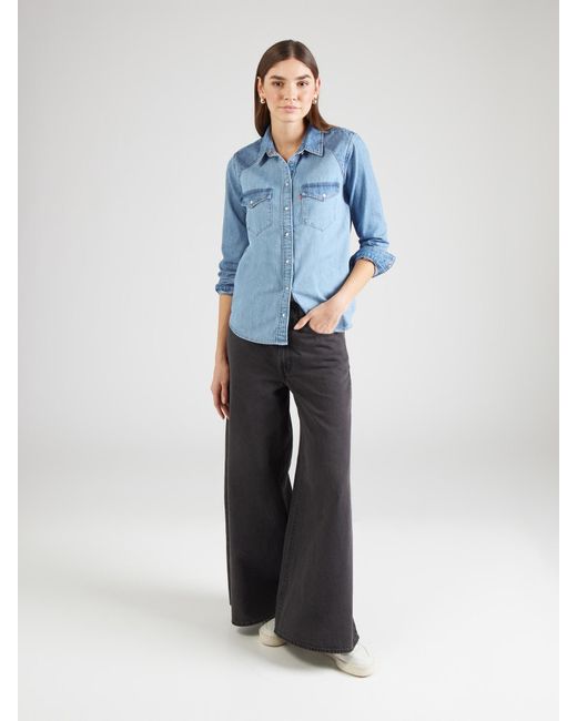 Levi's Blue Bluse 'Essential'