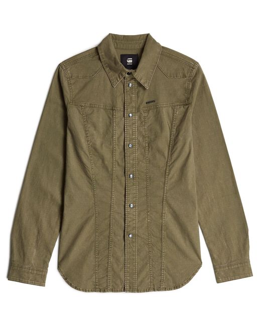 G-Star Green Bluse
