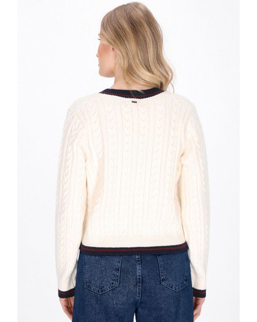 DreiMaster Maritim White Pullover