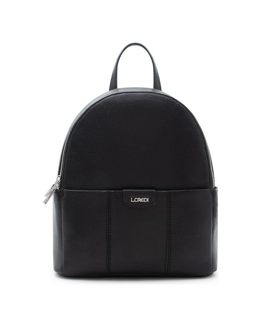 L. CREDI Black Rucksackrada