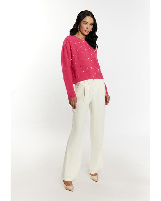 faina Red Strickjacke