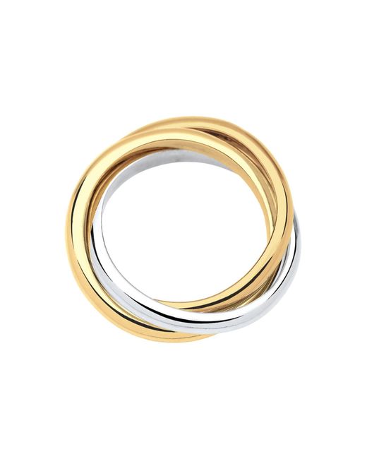 Elli Jewelry Metallic Ring Trio