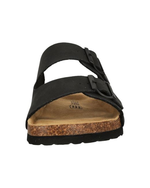 Nous Pantolette in Black für Herren