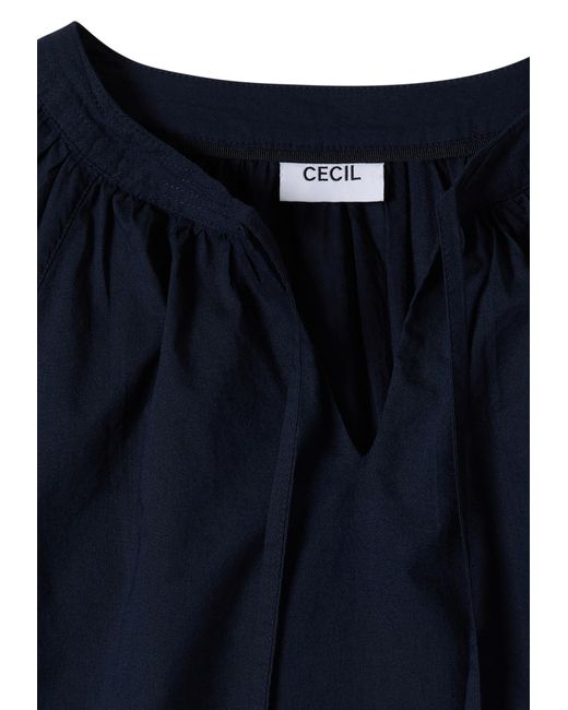 Cecil Blue Bluse