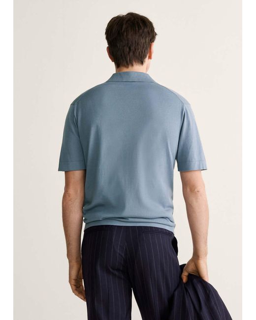 Mango Pullover Sun in Blue für Herren