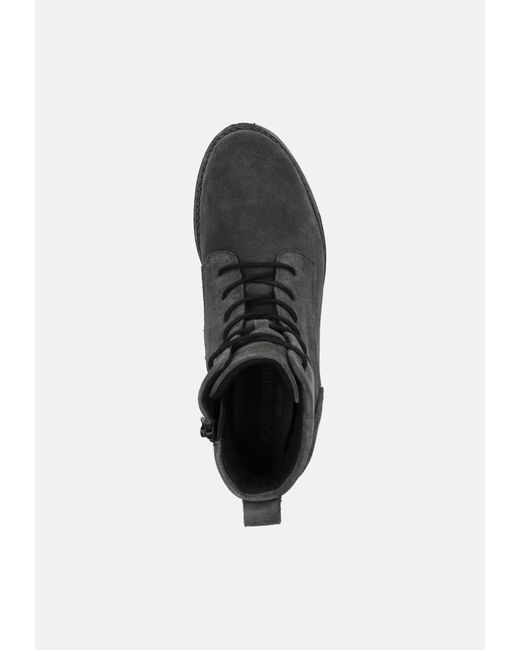 Josef Seibel Black Schnürstiefelette 'Sienna 95'