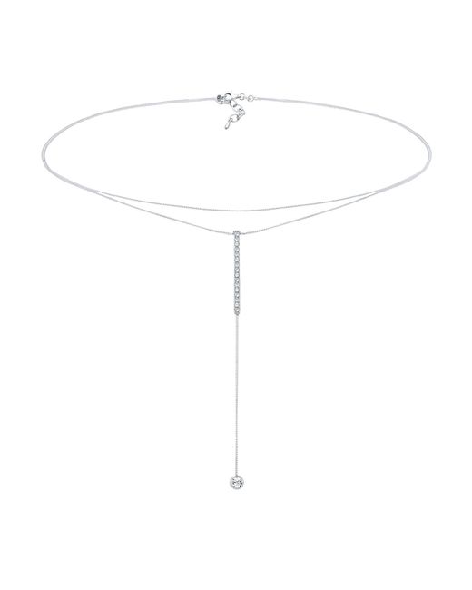 Elli Jewelry Metallic Kette Geo