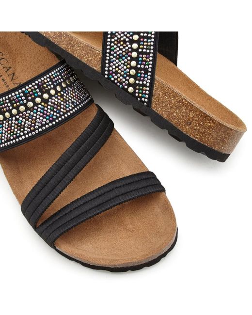 Lascana Black Pantolette