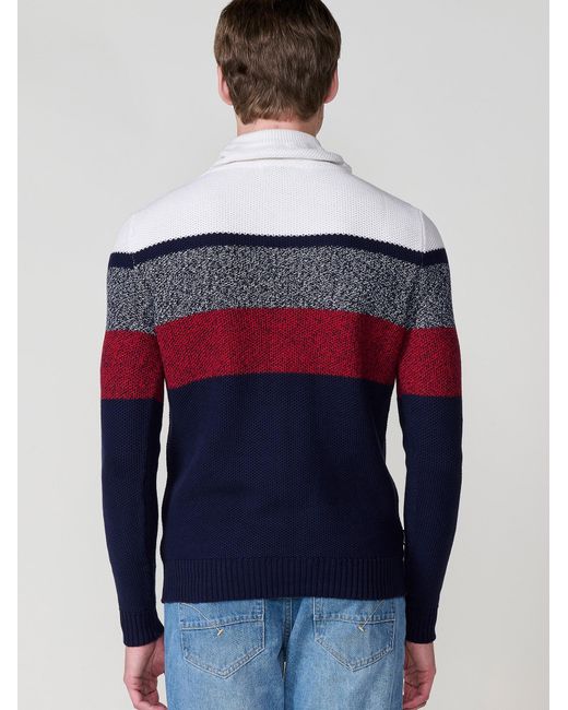 Koröshi Pullover in Blue für Herren