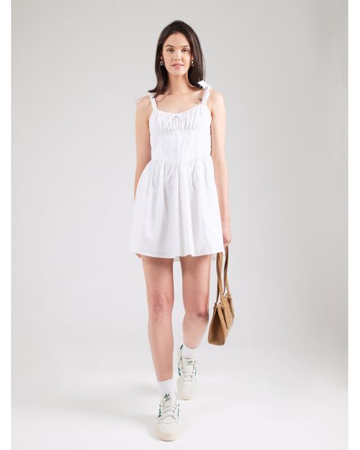 /about You White Kleid Ruby
