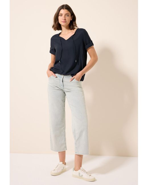 Cecil Blue Bluse