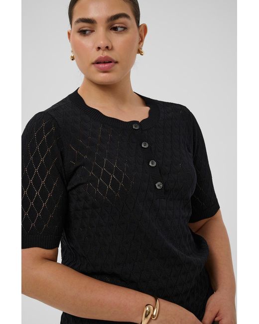 Kaffe Black Pullover Kcbirthe
