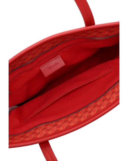 Tamaris Red Shopper Francesca