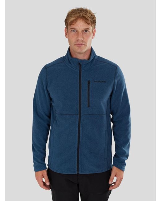 Fundango Fleecejacke Jeffrey Fullzip Fleece in Blue für Herren