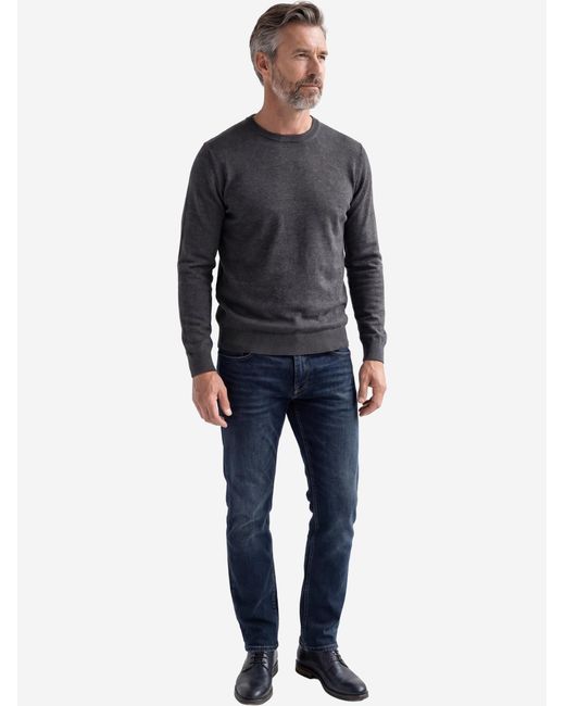 Redmond Pullover Basic in Gray für Herren