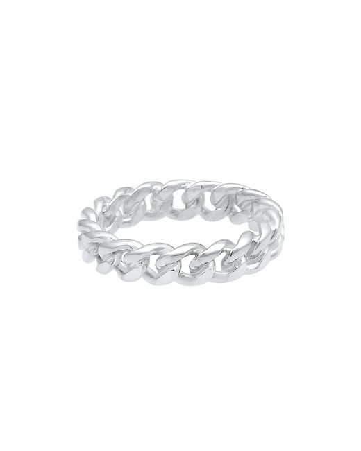 Elli Jewelry White Ring Twisted