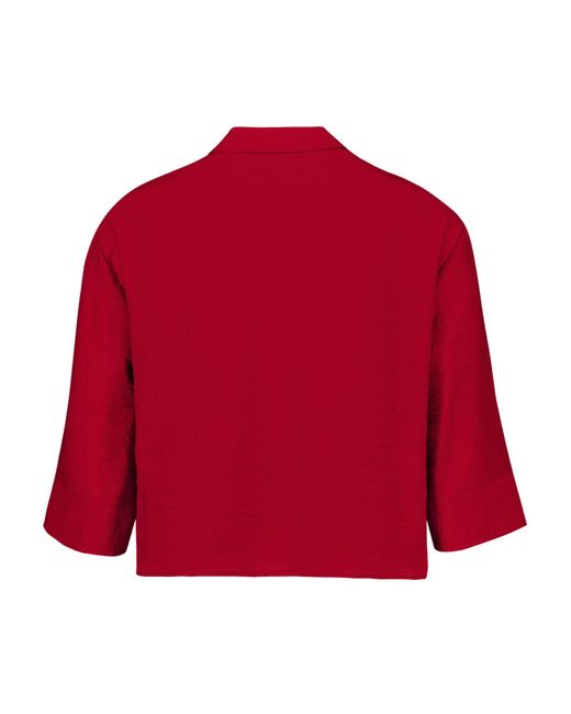 Zero Red Bluse