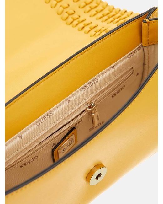 Guess Yellow Umhängetasche Tatum