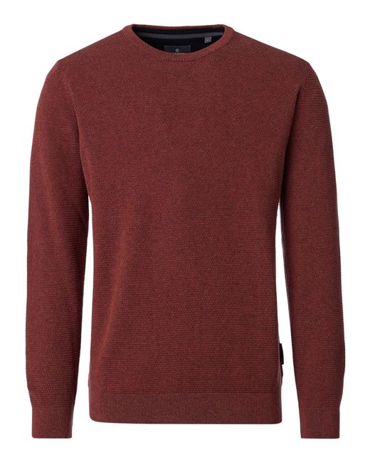 CASA MODA Pullover Basic in Red für Herren