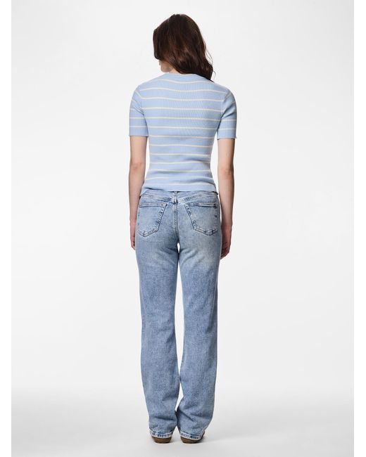 Pieces Blue Pullover