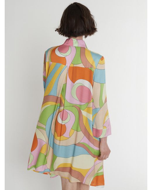 Ana Alcazar Multicolor Kleid 'Pazoly'