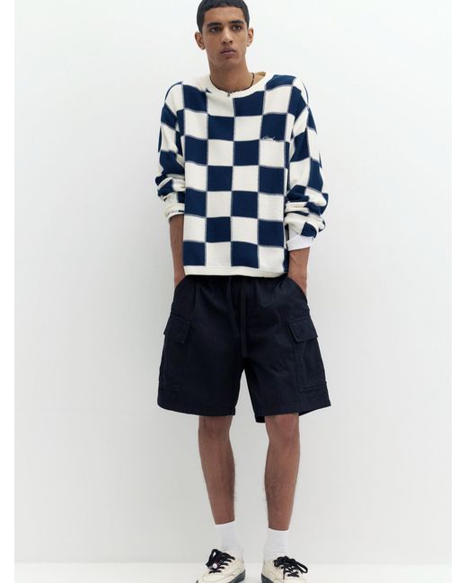 Pull&Bear Shorts in Black für Herren