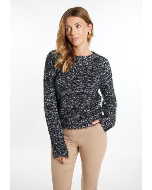 Usha Black Pullover Lurea
