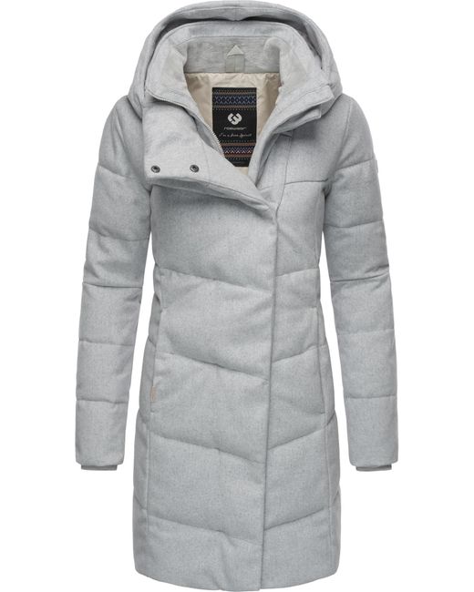 Ragwear Gray Wintermantel 'Pavla'