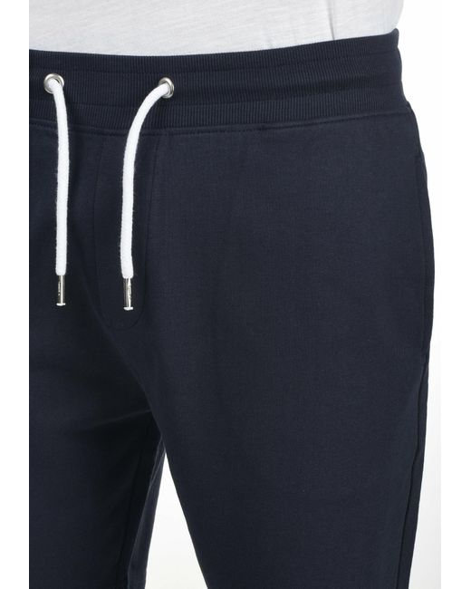 Solid Sweatshorts 'tamp' in Blue für Herren