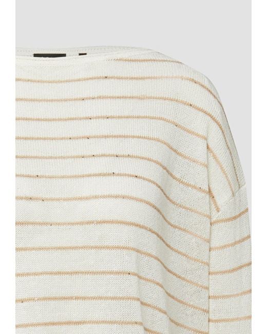 S.oliver White Strickpullover