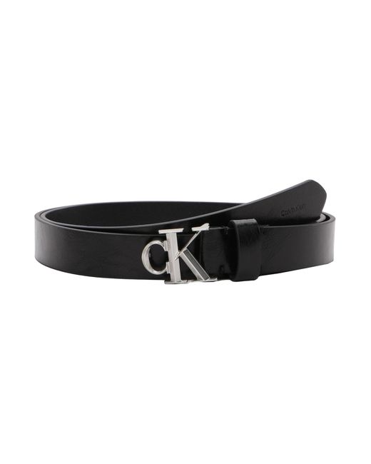 Calvin Klein Black Gürtel 2.5Cm