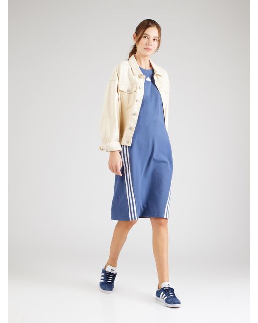 Adidas Blue Sportkleid 'future icons three stripes'