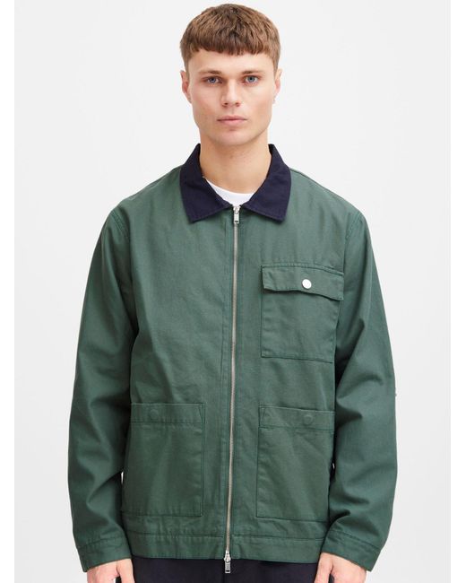 Solid Übergangsjacke in Green für Herren