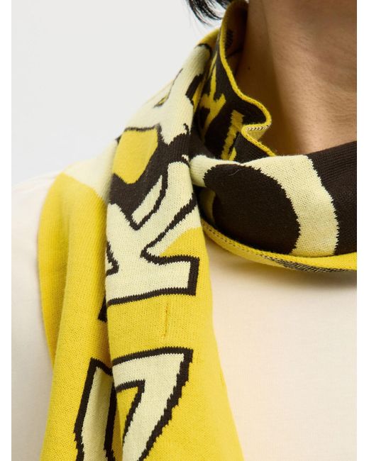 SELECTED Schal in Yellow für Herren