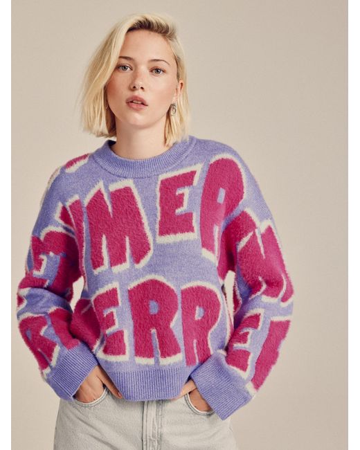 Next Pink Pullover Weihnachts