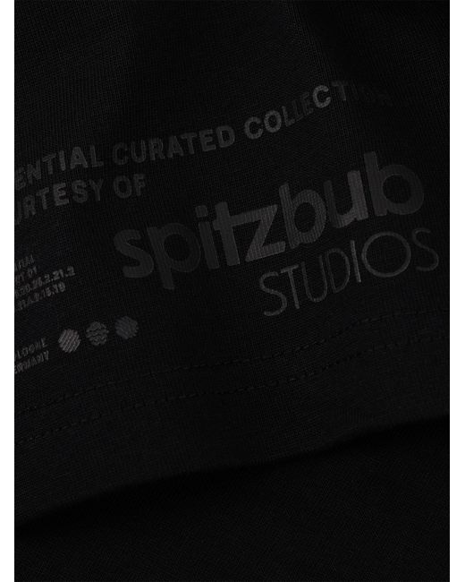 Spitzbub T-Shirt Essentials in Black für Herren